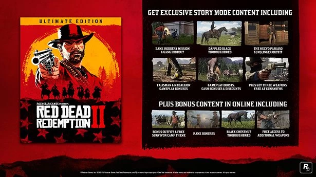 荒野大镖客2 终极版 Red Dead Redemption 2 Ultimate Edition v1491.50 电脑单机游戏资源