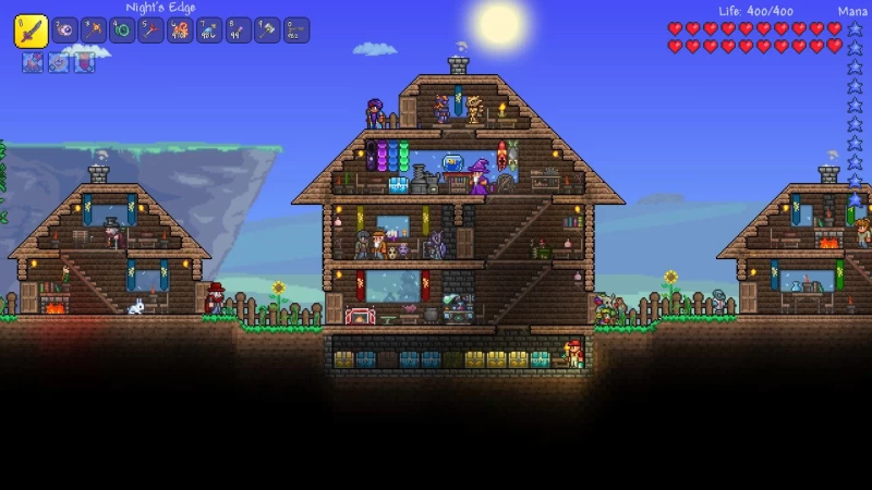 泰拉瑞亚Terraria v1.4.4.9.Hotfix 中文设置指南 PC端横版沙盒生存 资源安装包