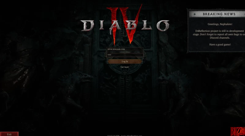 《暗黑破坏神4》Reflection联机版(v1.2.3.47954)PC端ARPG游戏安装指南