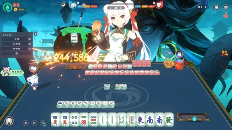 PC平台休闲益智游戏《我在地府打麻将/Demonic Mahjong》Build.19244256官方简体中文版