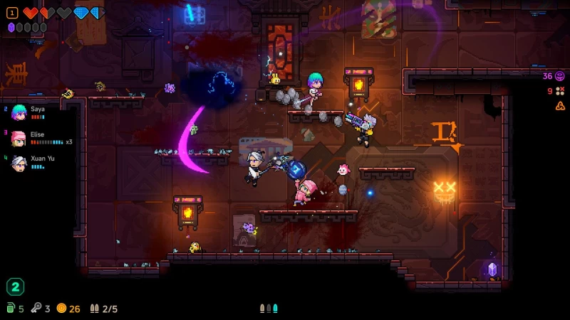 霓虹深渊2 Neon Abyss 2 官方中文版 PC电脑版 键盘鼠标手柄三模操作 游戏资源获取