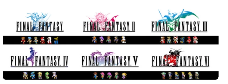 最终幻想1-6捆绑包 FINAL FANTASY I-VI BUNDLE PC版资源整合